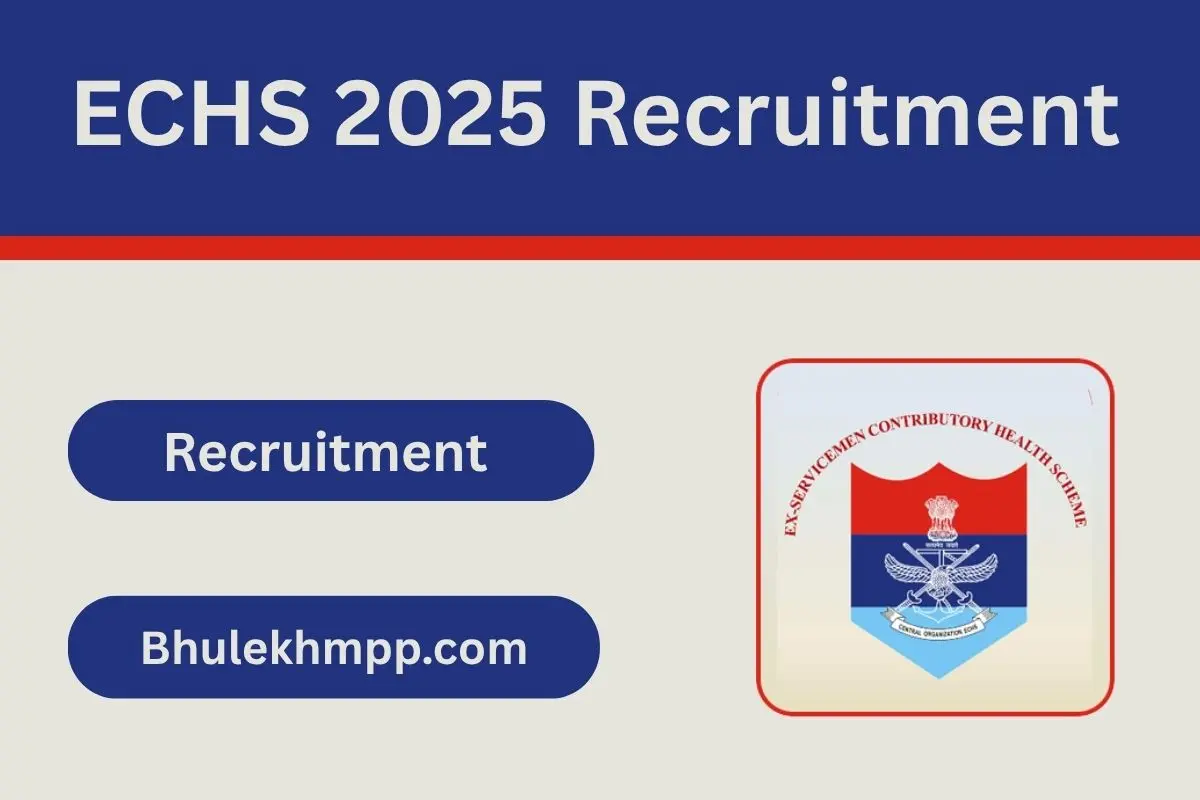 ECHS 2025 Recruitment