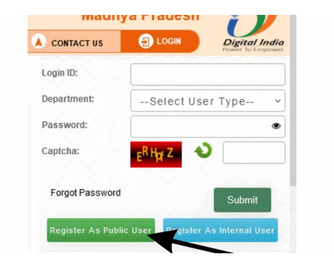 mp bhulekh registration